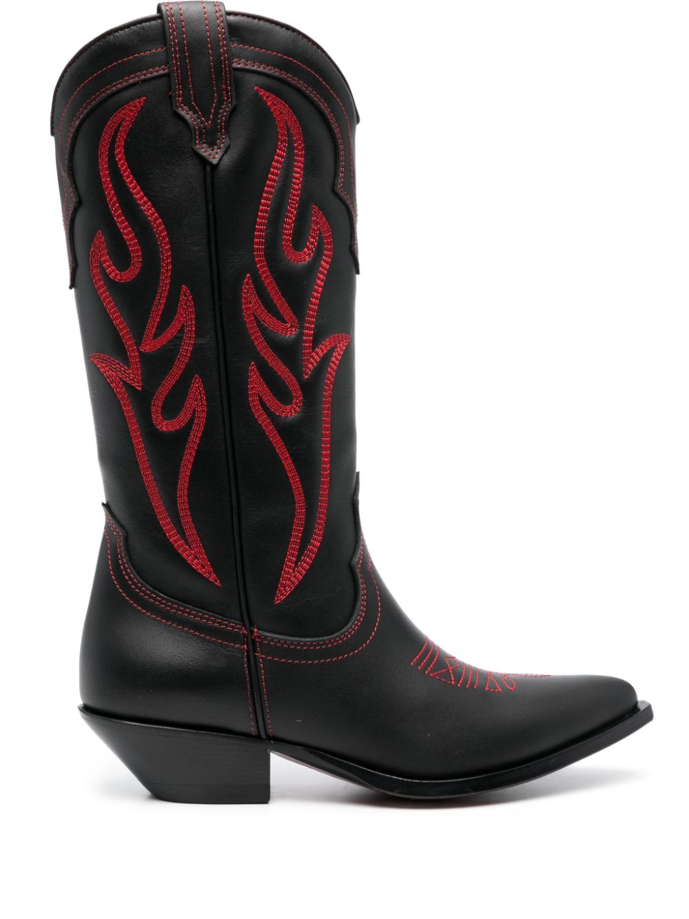 소노라 Santa Fe 60 calf-length 앵클 부츠 여성 블랙 23FW SANTAFE35CALFBLACK