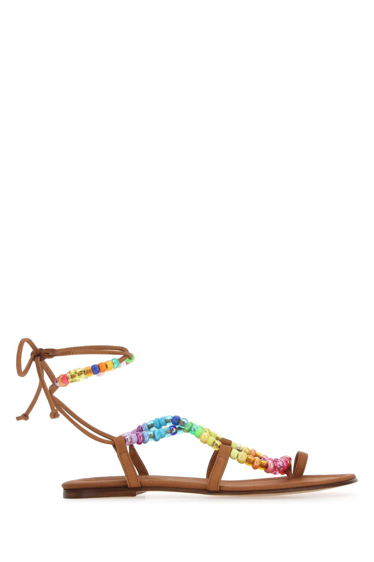 알라메다 투르케사 Embellished synthetic Arco-Iris 플랫 샌들 여성 멀티 22SS ARCOIRISRAINBOW