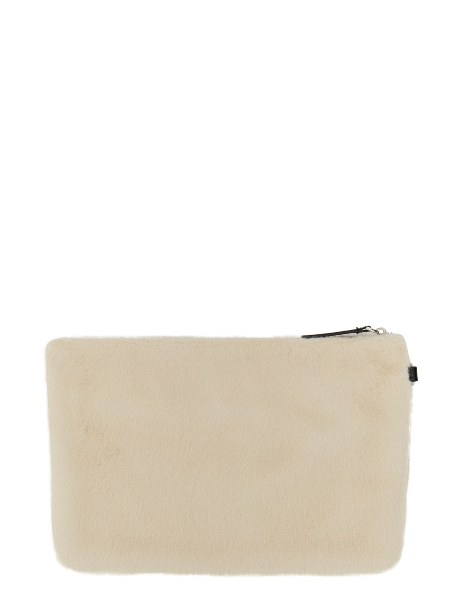 힌노미나테 CLUTCH LOGO 클러치 여성 화이트 22FW HNAW73BIANCOBURRO