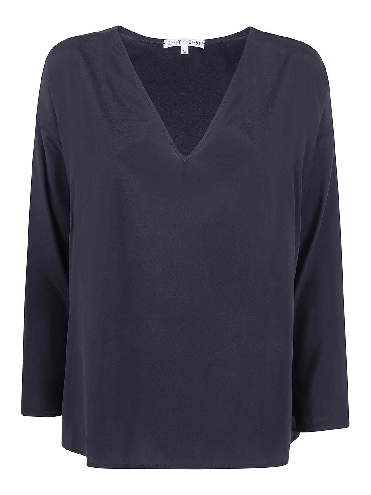 크에로 실트 V Neck Tunic 티셔츠 여성 블랙 25FW ST800866OP99