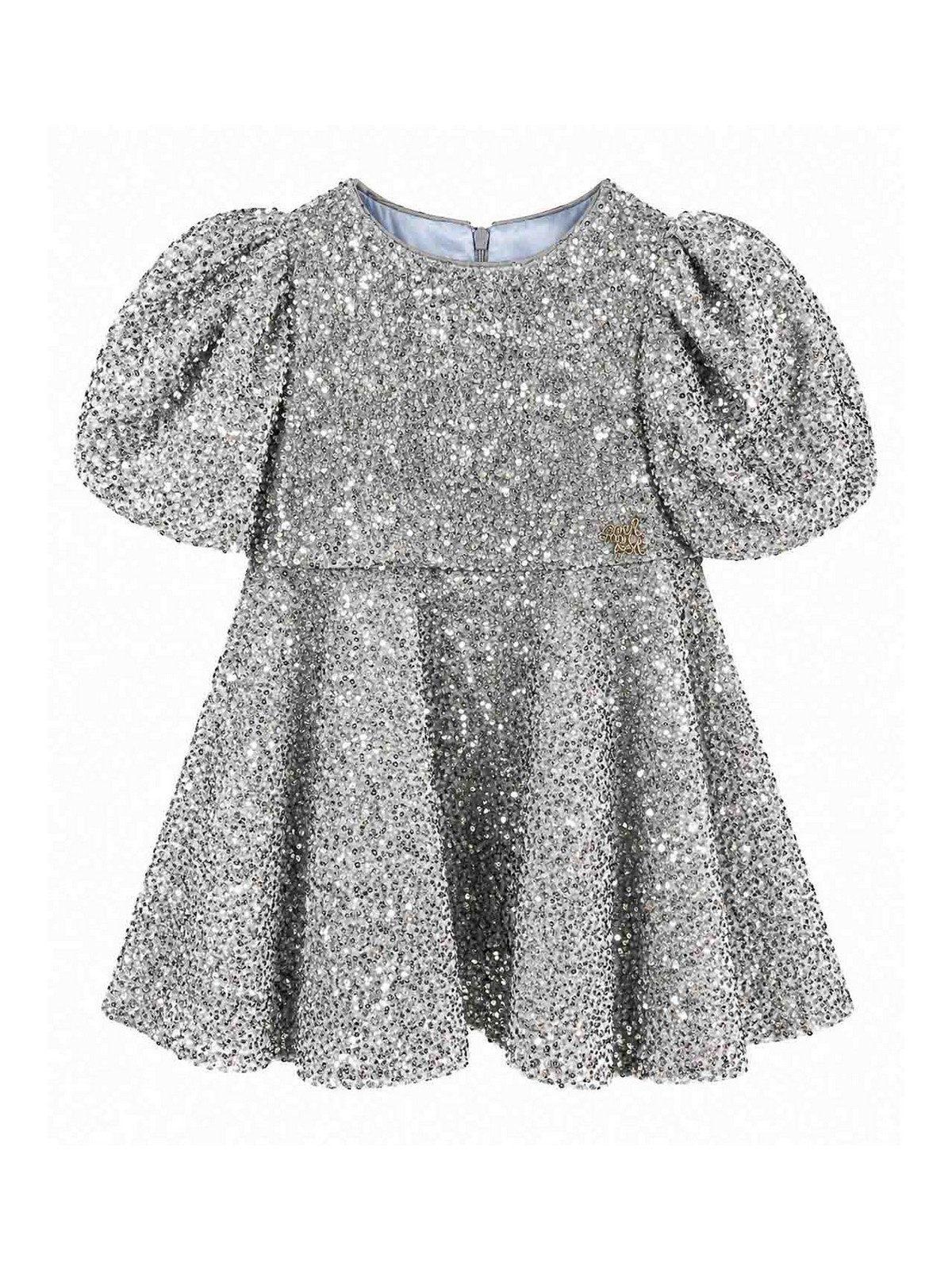 미미솔 Sequin 원피스 키즈 그레이 26FW MFAB812TS1140GRY