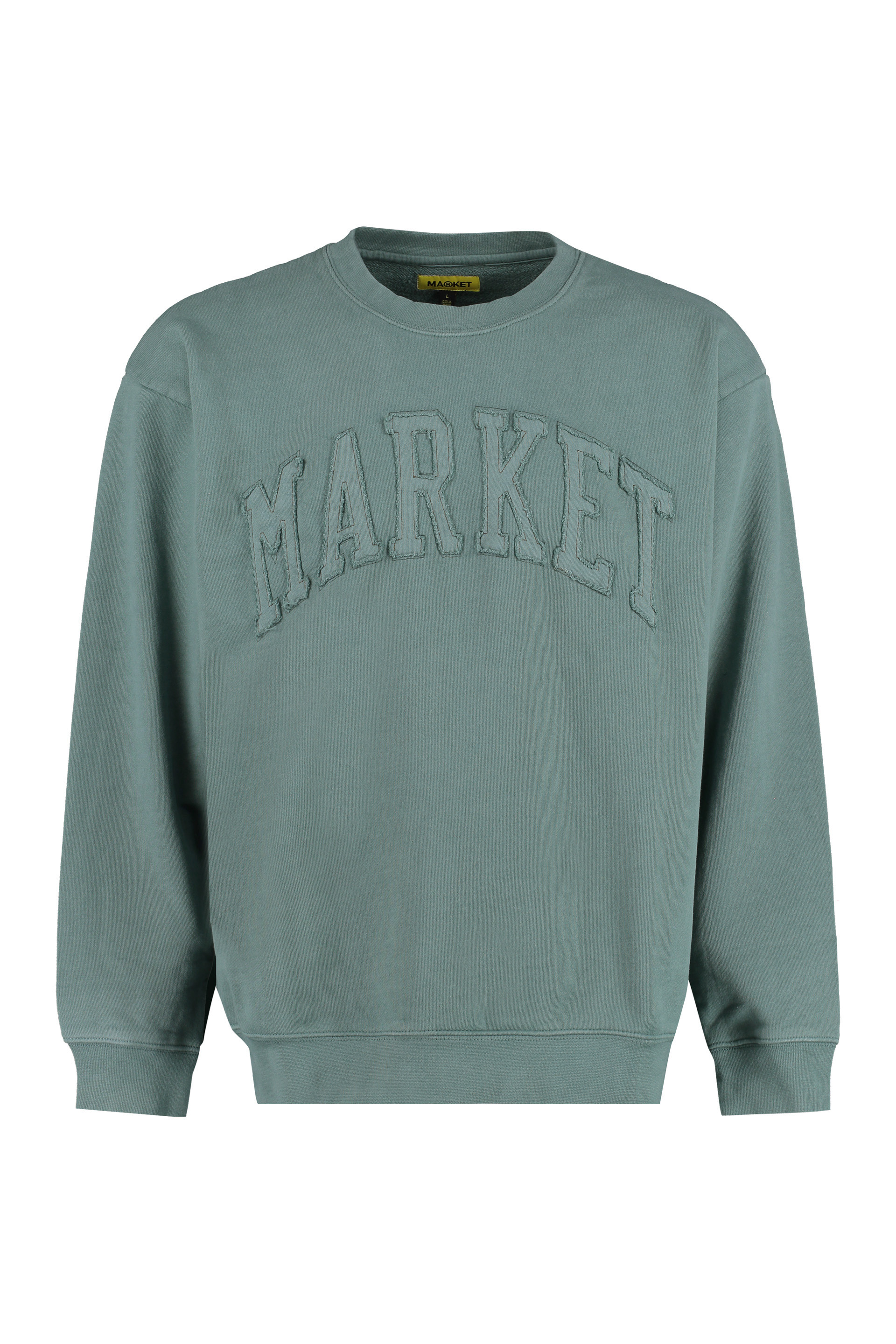 말체트 CREW-NECK 스웨트셔츠 남성 그린 22FW 396000852ALPINE