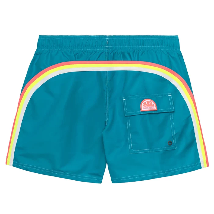 순데크 BOXER UOMO ICONIC CORTO 숏팬츠 남성 블루 M504BDTA10069401BLU
