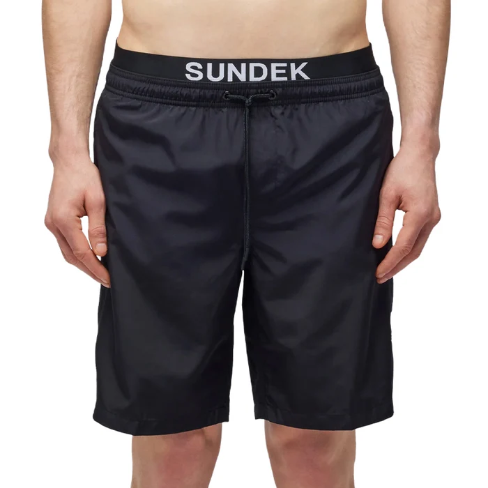 순데크 BOXER UOMO LUNGO LOGO 숏팬츠 남성 블랙 M729BDRT30000401NERO