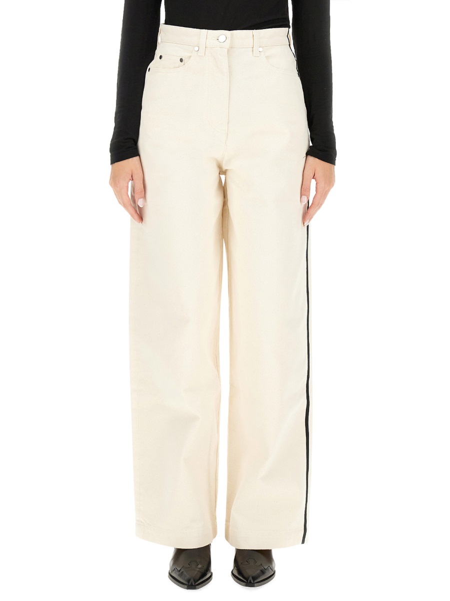 페텔 도 WIDE 와이드 여성 화이트 23FW U172DECO050OFFWHITE