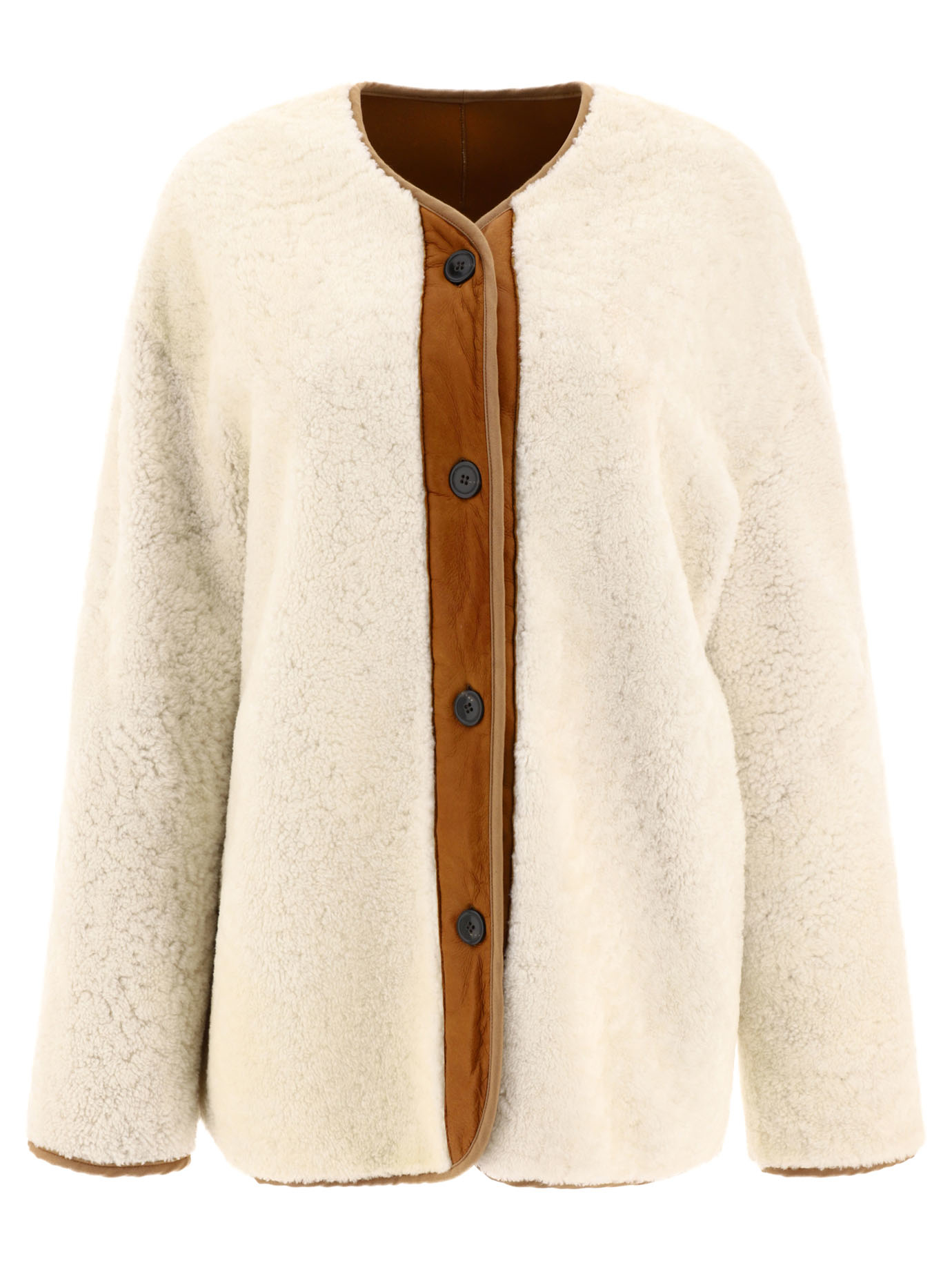 지오비 Reversible 자켓 여성 화이트 23FW P2310MT1CLASSICO