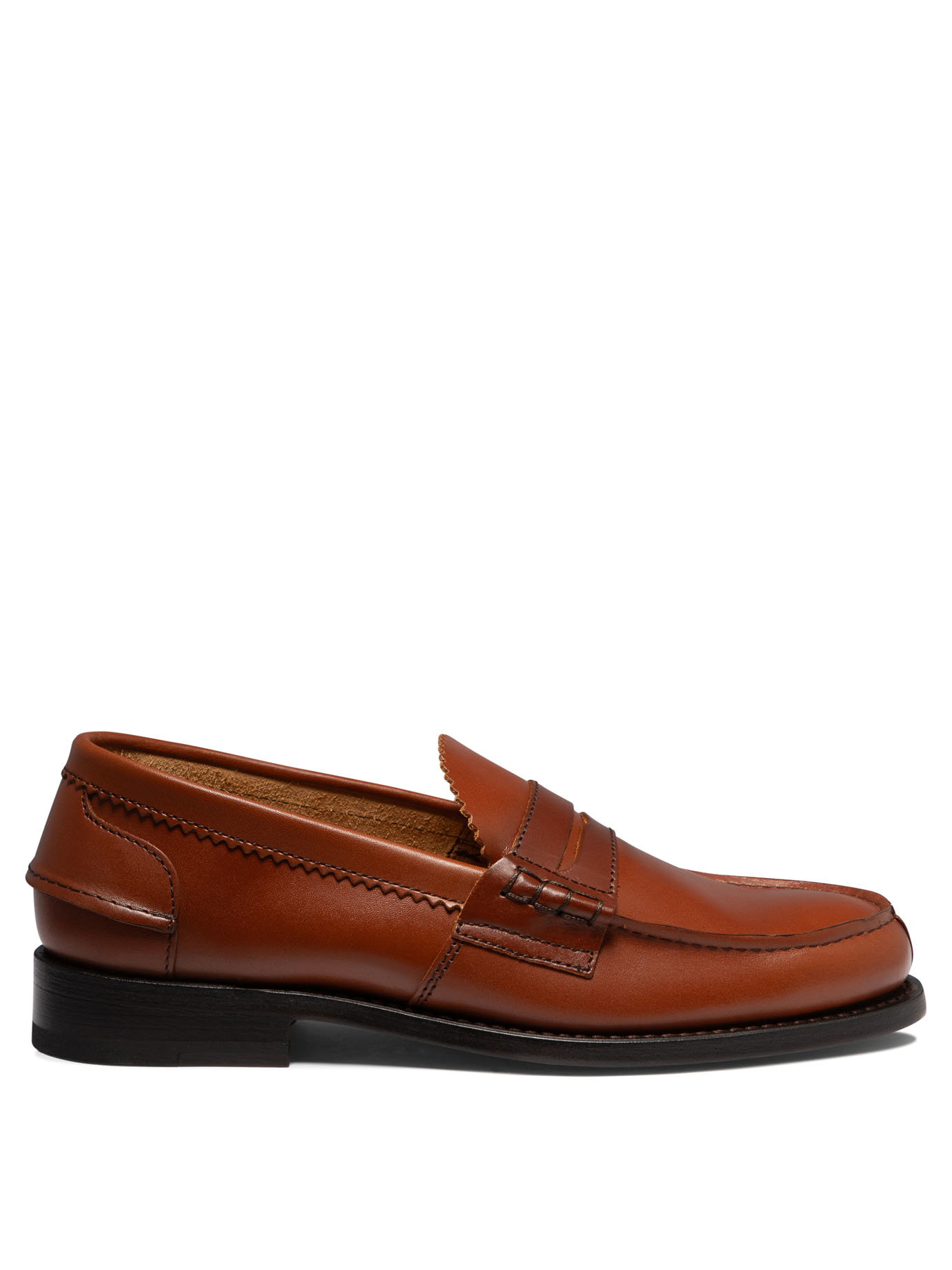 사코네 오브 스오트안드 Arran 로퍼 남성 브라운 24SS 140740REDWOOD