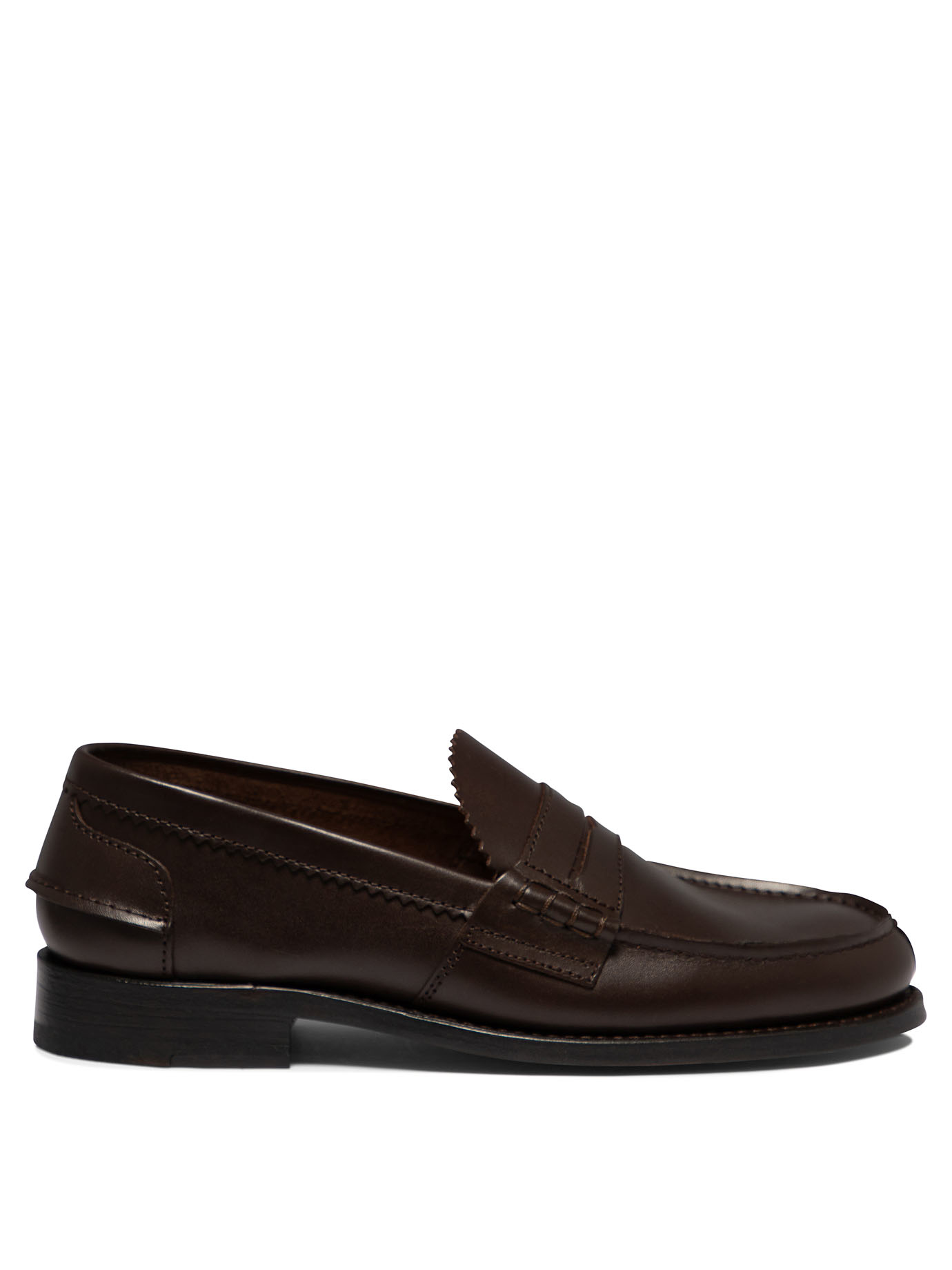 사코네 오브 스오트안드 Arran 로퍼 남성 브라운 24SS 140723DARKWALNUT