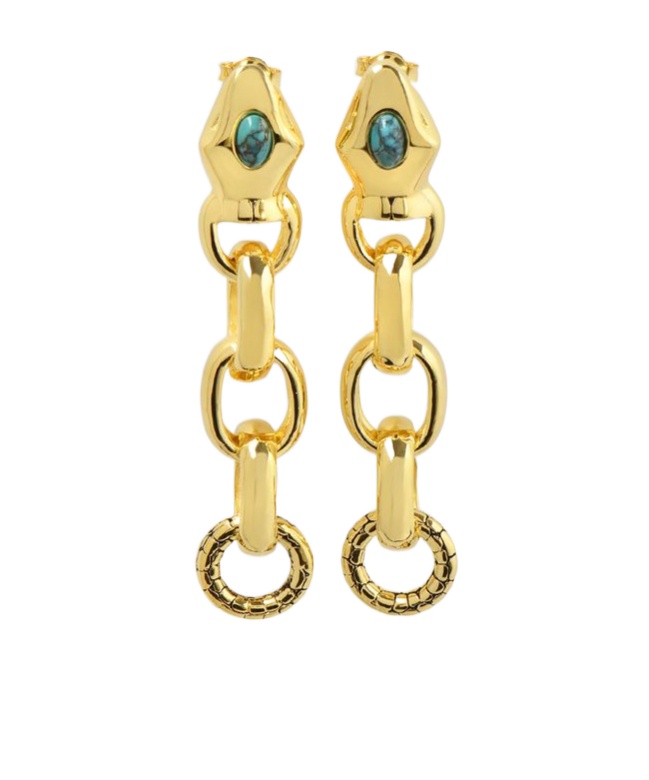 오레리 비델만느 earrings 귀걸이 여성 옐로우 22FW SS21BO14MGDOREETTURQUOISE