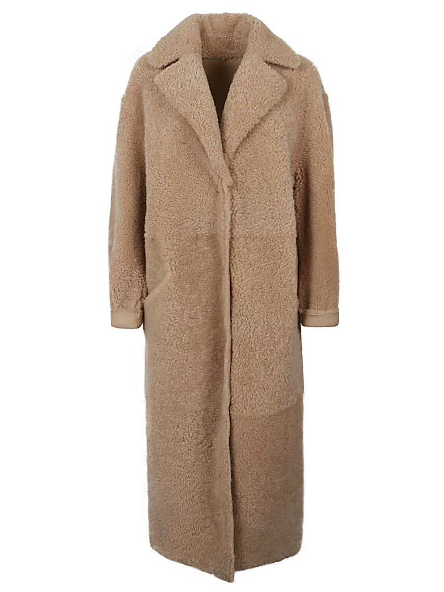 에넷 Allegra long 코트 여성 브라운 23FW ALLEGRASAHARABEIGE