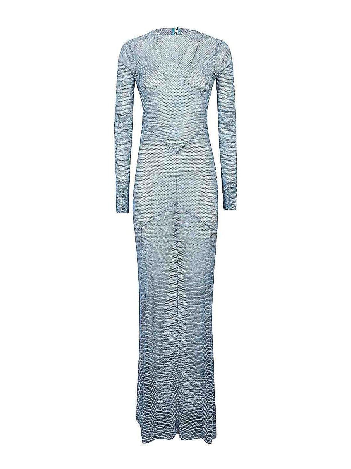 산타 브안드 Maxi 맥시 원피스 여성 블루 23FW MAXIFLAREDDRESSLIGHTBLUE
