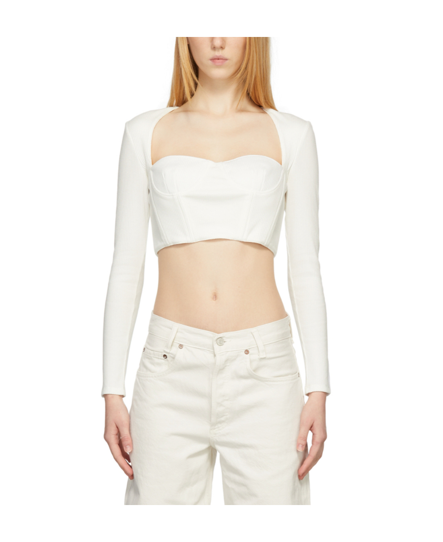로크 티셔츠 여성 화이트 22SS R0CA187CT01WHITE