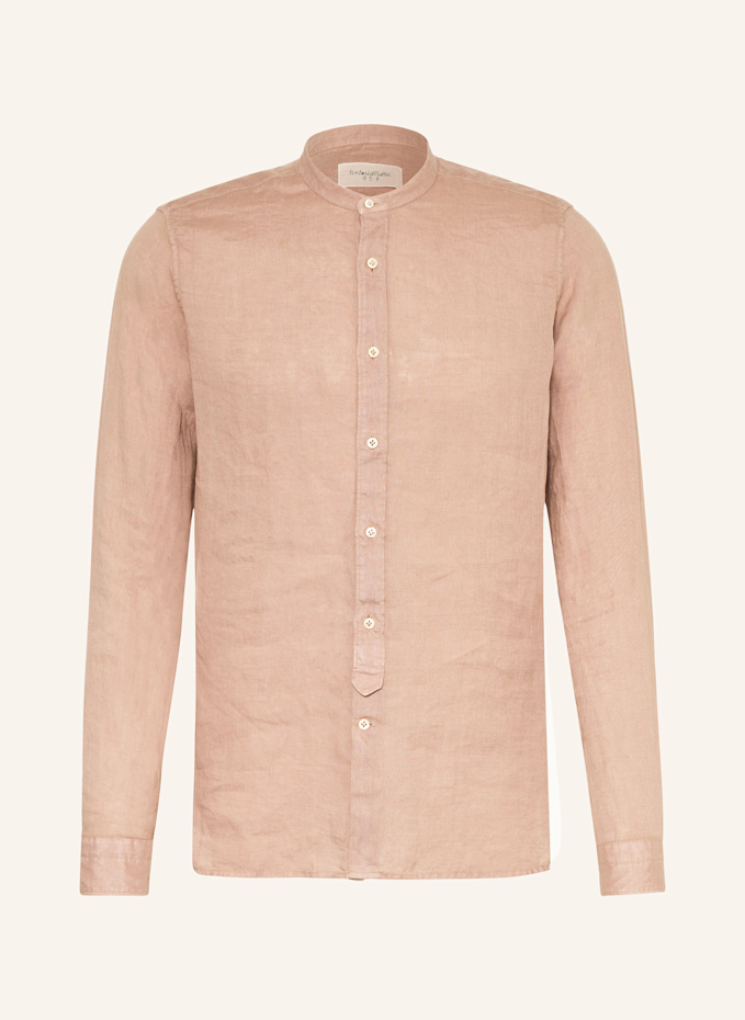 틴토리아 마트에 slim fit stand-up collar 셔츠 남성 핑크 100167806818500