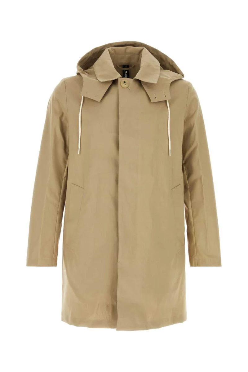 매킨토시 Cambridge raincoat 자켓 남성 화이트 25FW MO6764FAWN