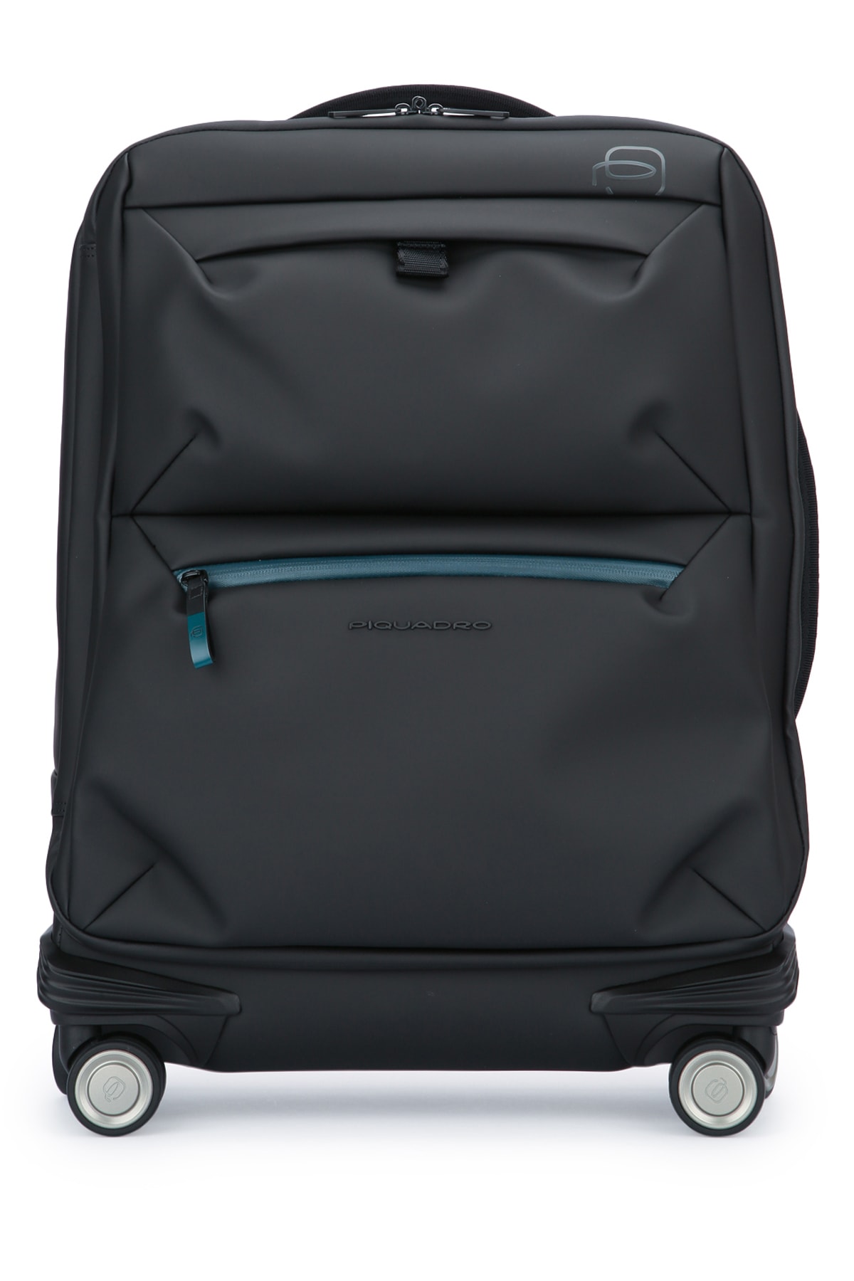 피콰드로 SLIM CABIN LUGGAGE 4 RUOTE TESSUTO RICICLATO 트래블/러기지 블랙 BV6377C2OWN