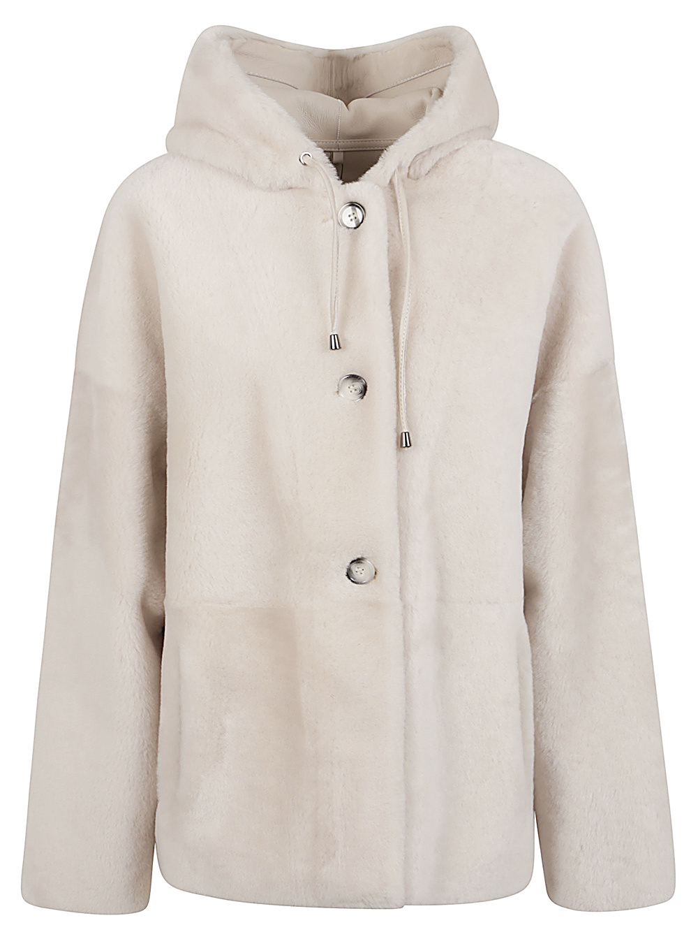에넷 Hooded 후드 자켓 여성 화이트 24FW SOFIATEMPESTAOFFWHITE