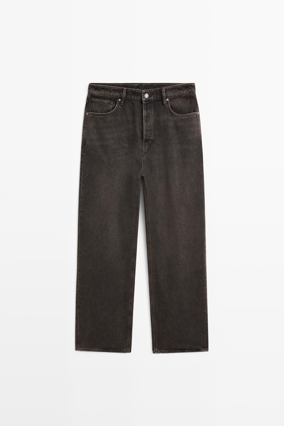 마시모두띠 와이드핏 데님 청바지 0507/700 DARK GREY