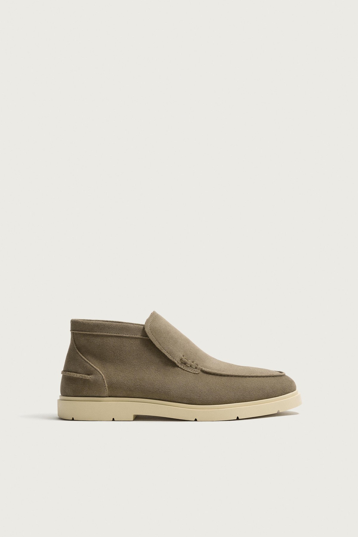 자라 스웨이드 모크토 캐주얼 앵클부츠 2041/820/131 TAUPE GREY