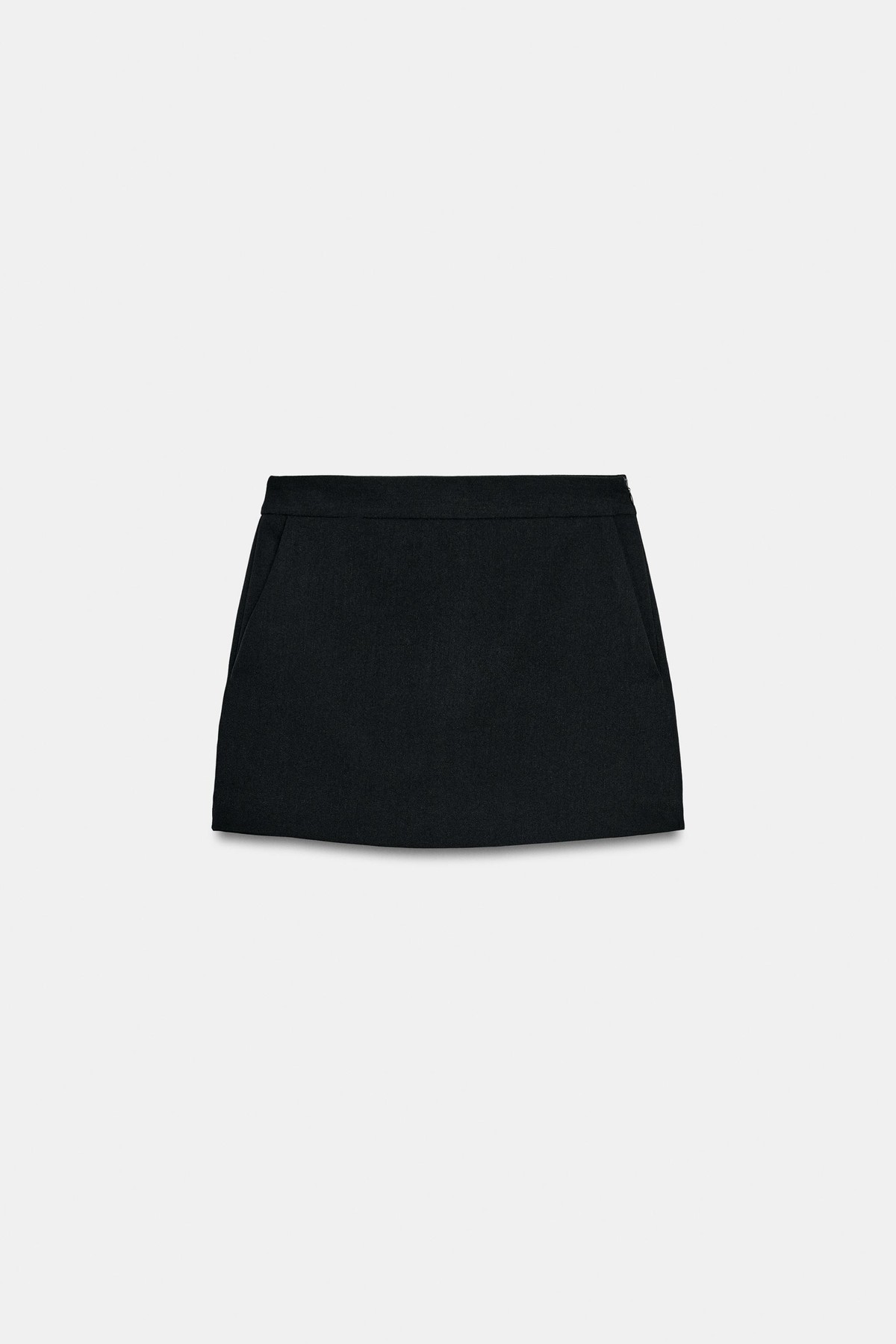 자라 지퍼 포켓 미니 스커트 팬츠 7798/510/800 BLACK