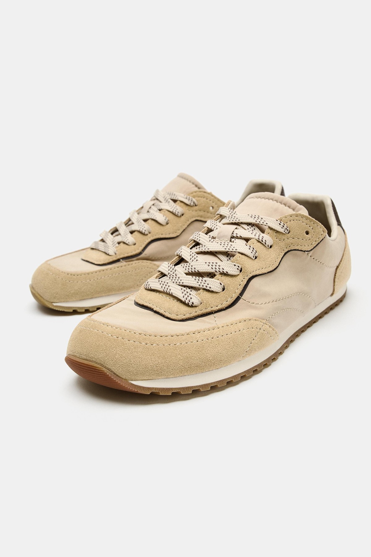 자라 베어풋 러닝 레트로 스니커즈 5035/810/105 BROWN