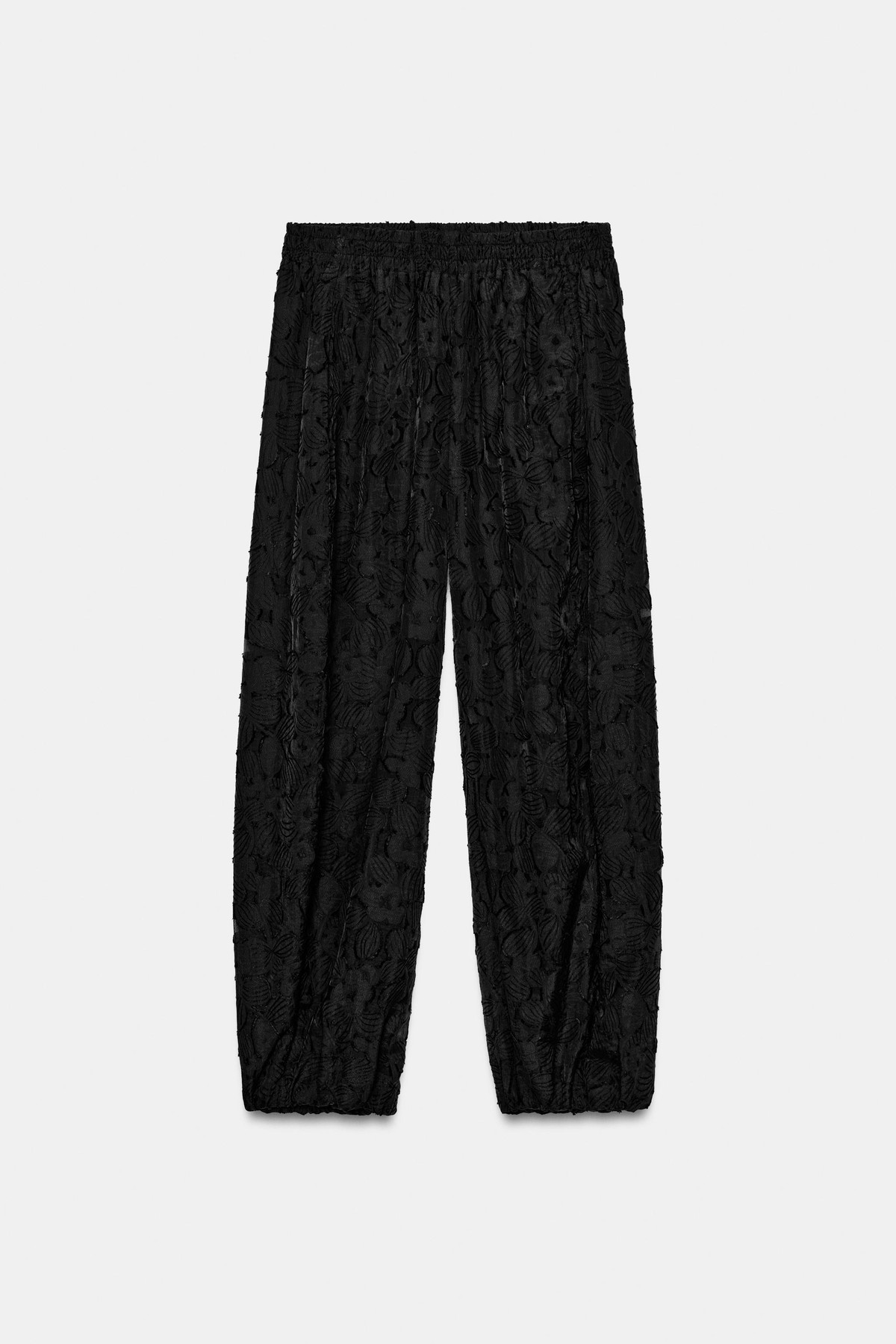 자라 포켓 드보레 사루엘 벌룬 팬츠 8741/280/800 BLACK