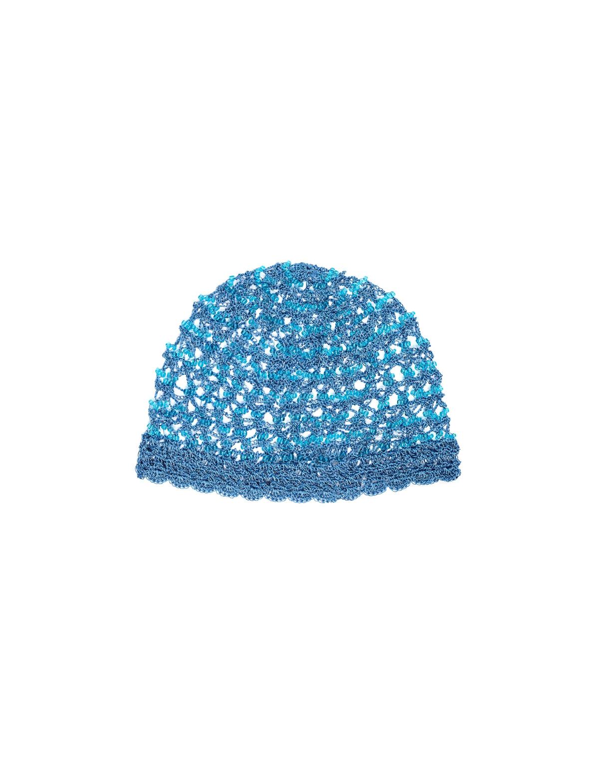 버쉬카 비즈 스컬캡 0751/702 BLUE