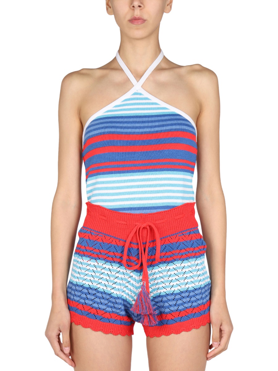 갈로 STRIPED PATTERN TOP 티셔츠 여성 멀티 22SS AP5131085159