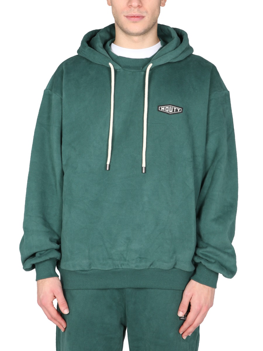마우티 knitted 니트 남성 그린 21FW HO02AH21