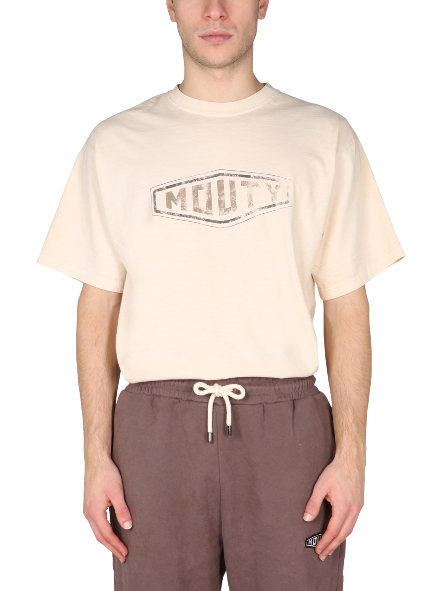 마우티 티셔츠 남성 화이트 21FW TS06AH21