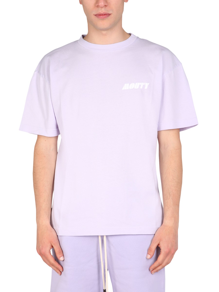마우티 티셔츠 남성 퍼플 22SS TS2SS22