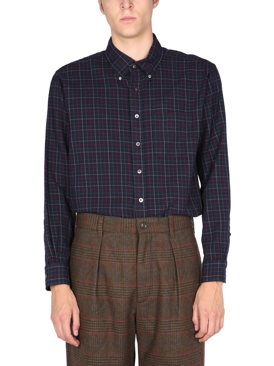 엔지니어드 가먼츠 긴팔 셔츠 남성 블루 21FW 21F1A001
