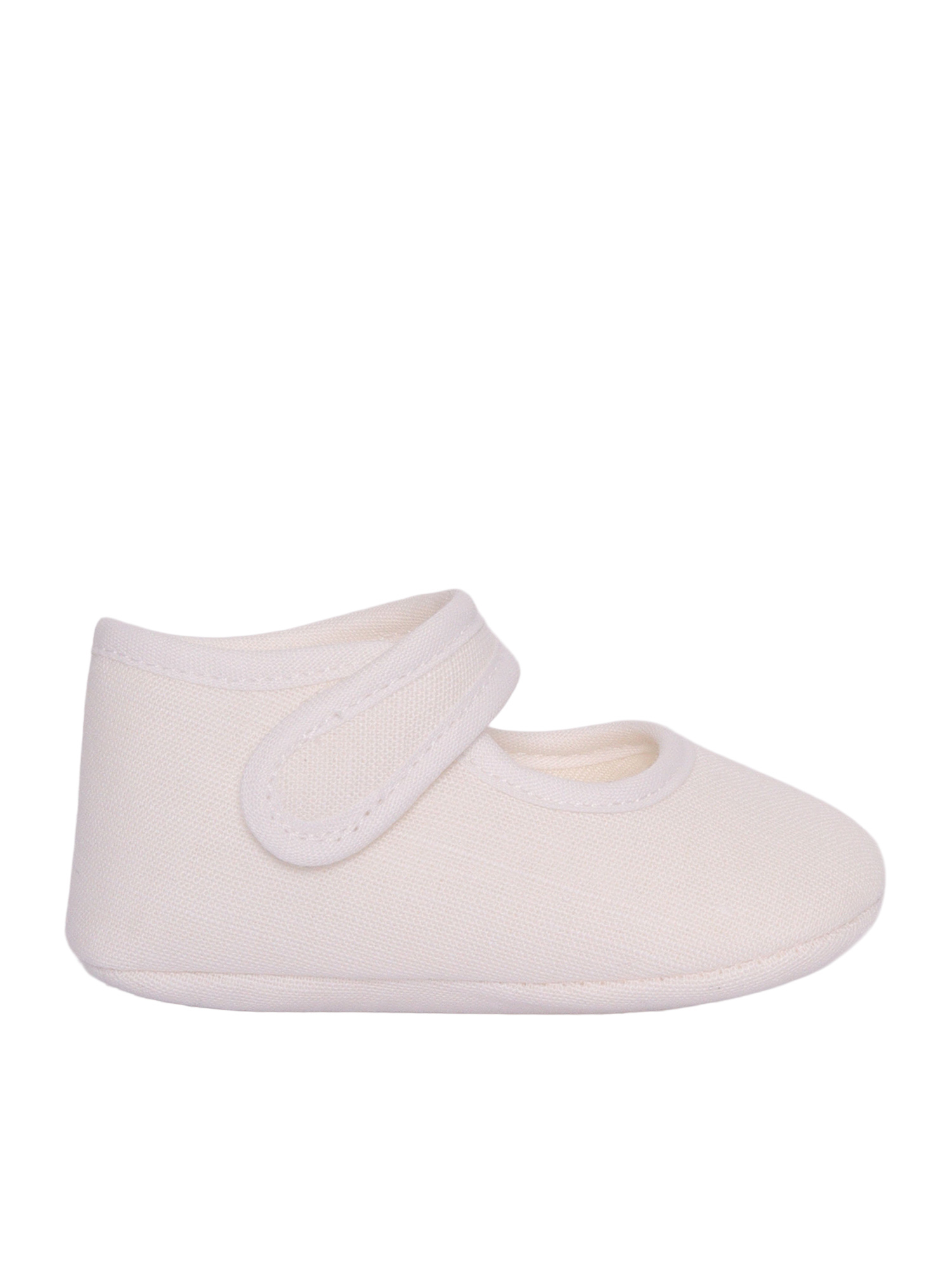 파즈 로드이구즈 WOVEN NEWBORN SHOES ESENCIAL 점프수트 남아 화이트 26SS 03515339701T329A