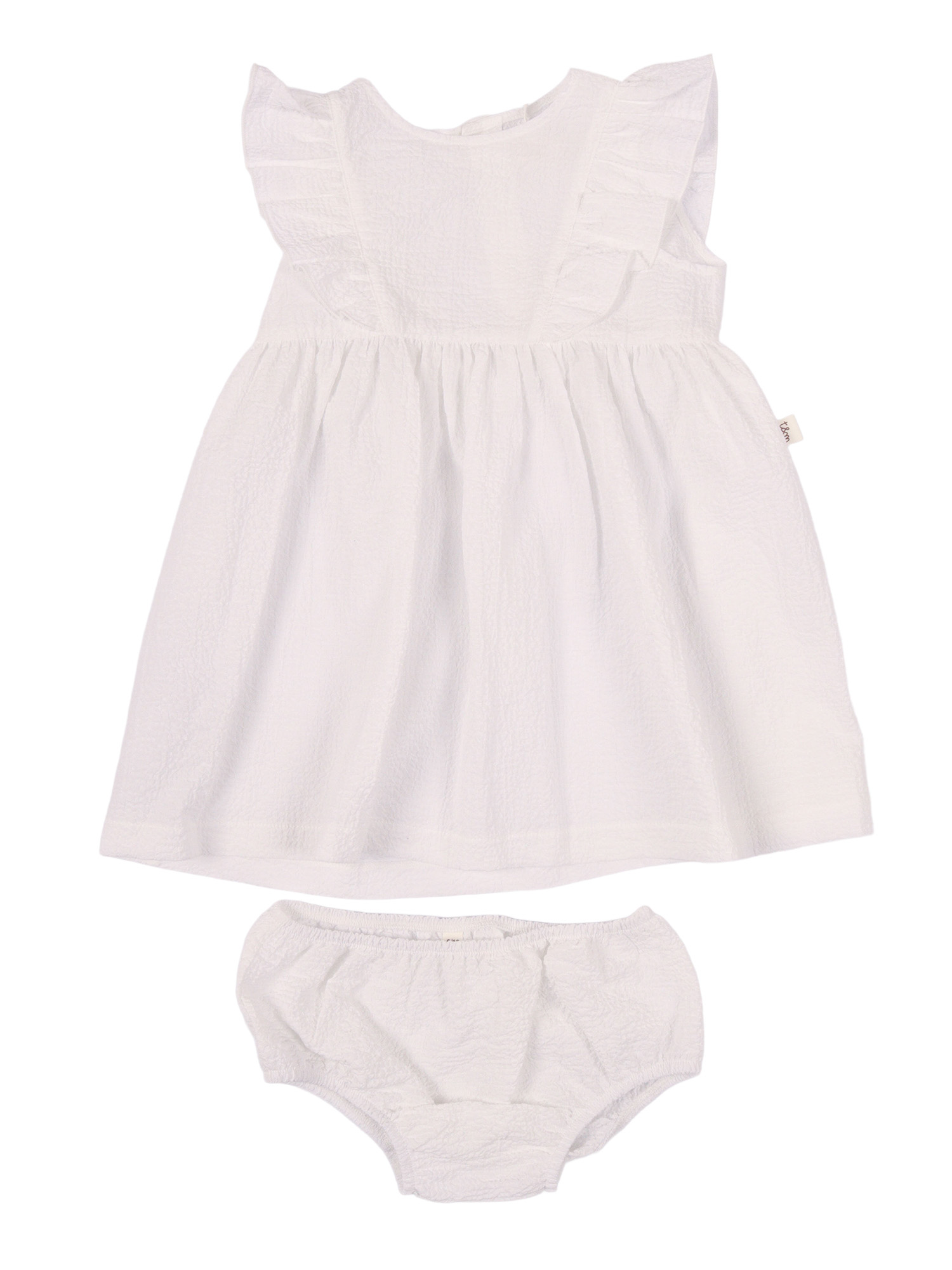 테등 앤 미나우 SLEEVELESS 원피스 여아 화이트 26SS P26TVA0004C0053011