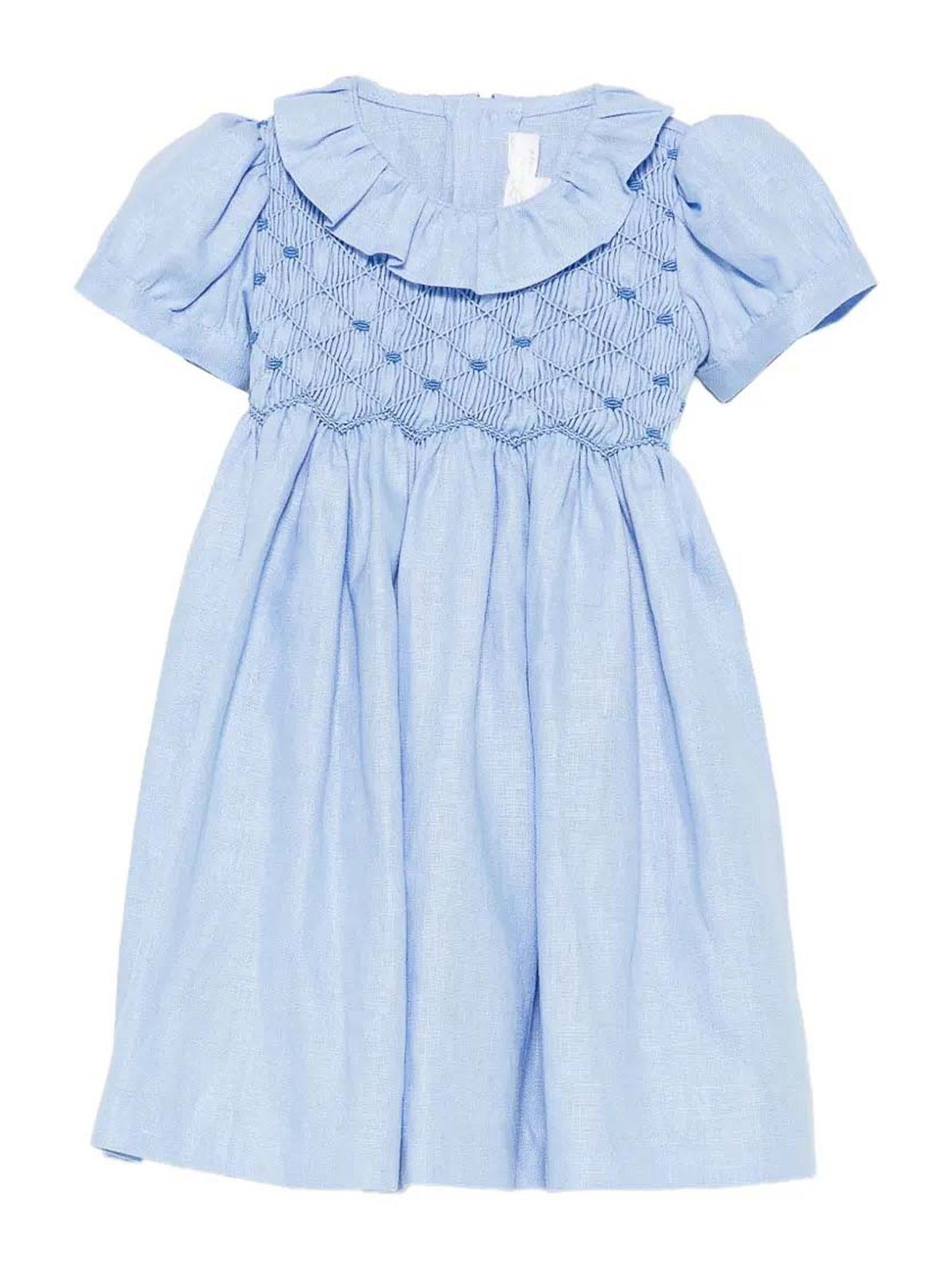 마릴라 펠라리 Wide Collar 원피스 키즈 블루 26SS ATA1K053