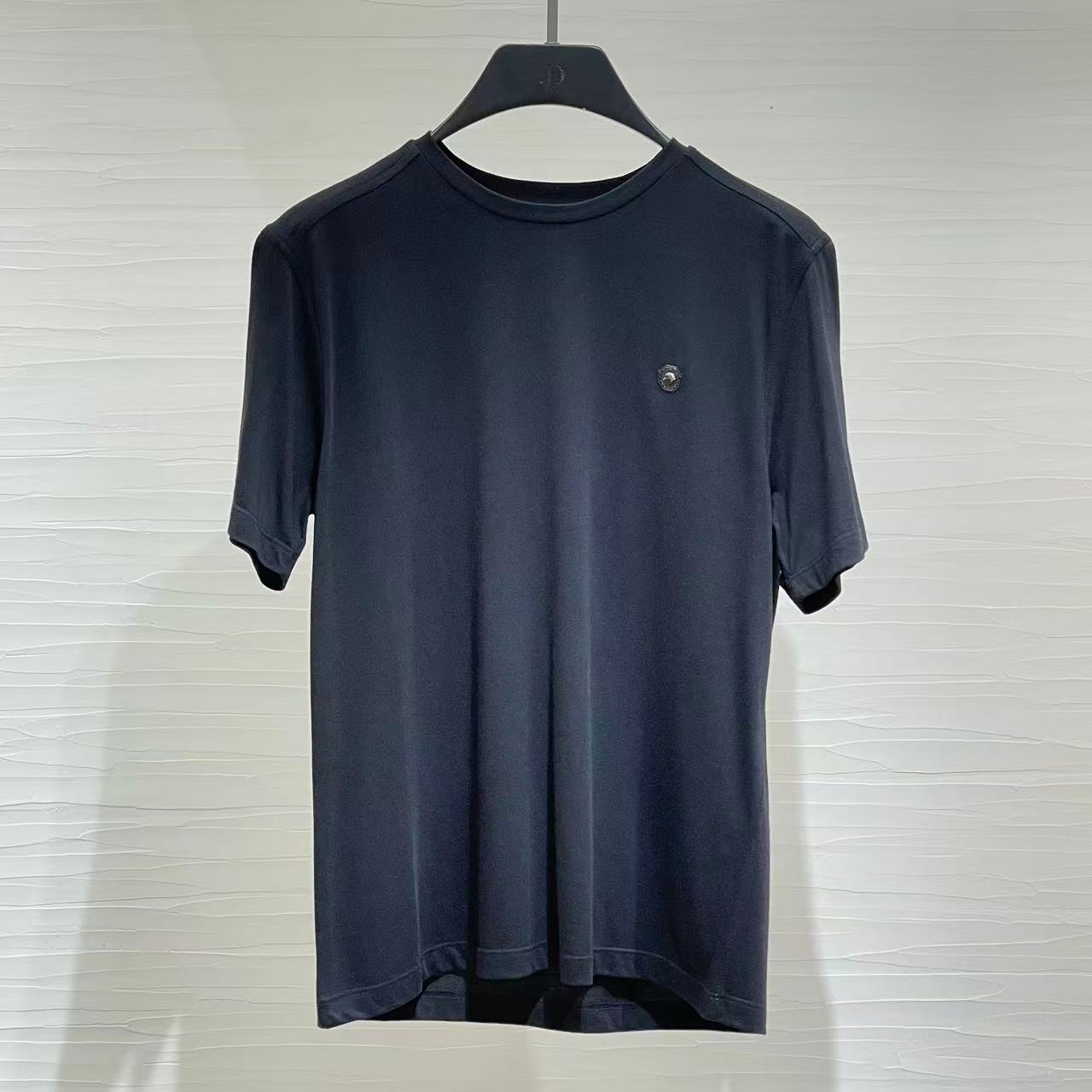스에파노 리크이 티셔츠 남성 블루 25SS MNH5103920803N999