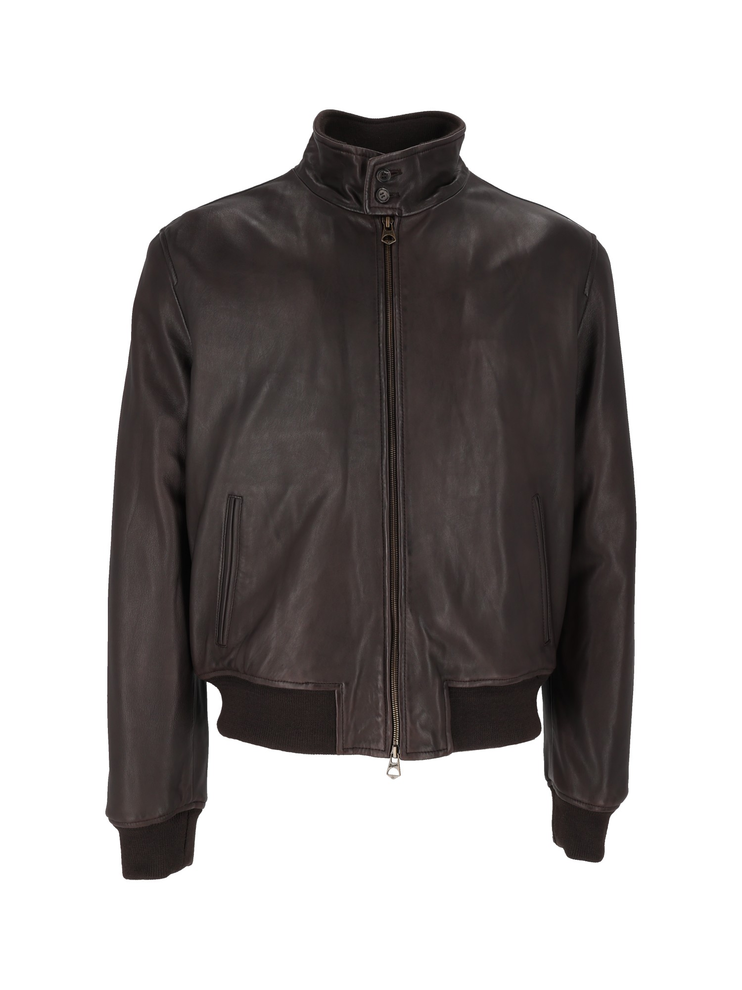 스에알트 JEFF-WASHED 가죽의류 남성 브라운 26FW G1QU180SCG09WZF00070