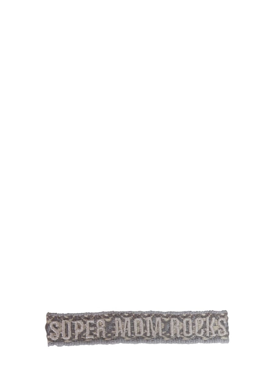 라벨 케이 BRAIDED FABRIC BRACELET 팔찌 여성 그레이 21FW BRTISSEGREYSUPERMOMROCKS