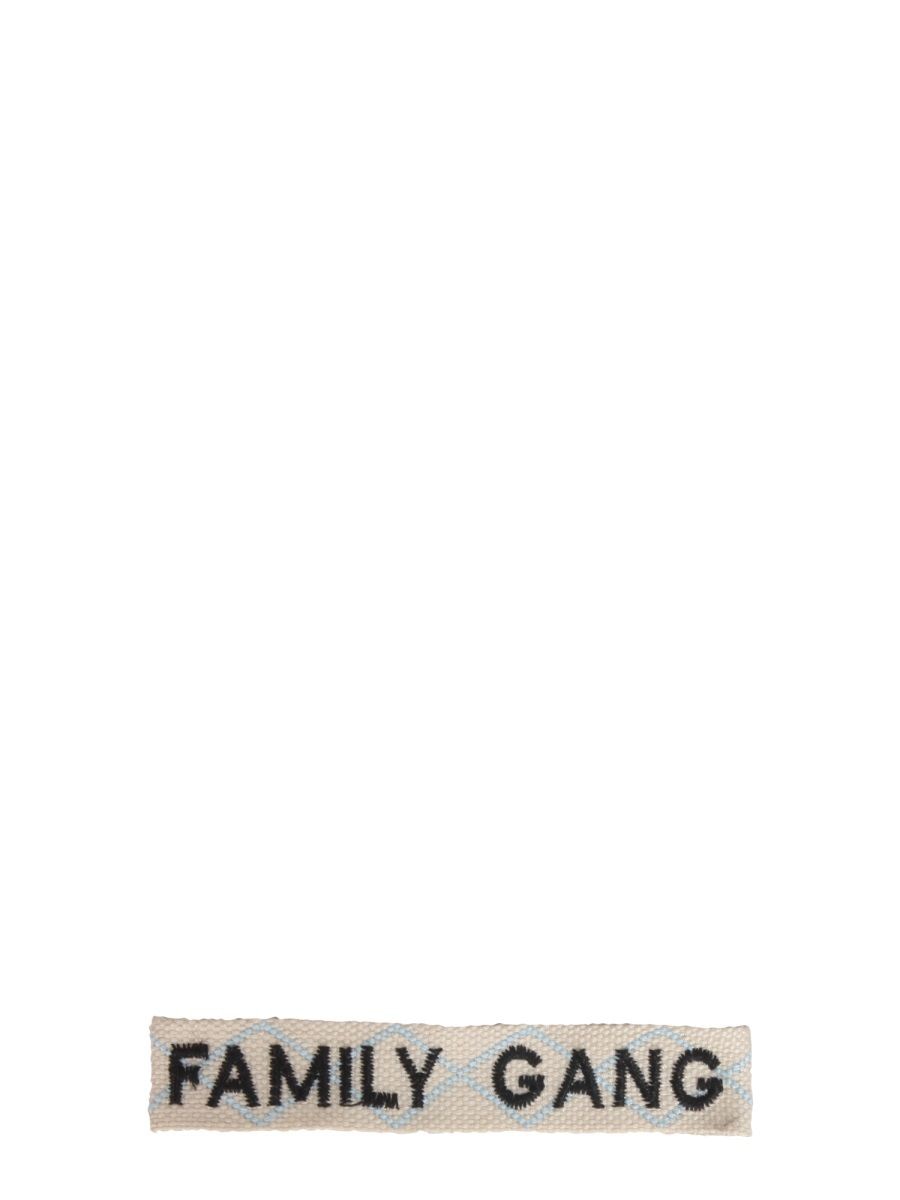 라벨 케이 BRAIDED FABRIC BRACELET 팔찌 여성 화이트 21FW BRTISSEWHIFAMILYGANG