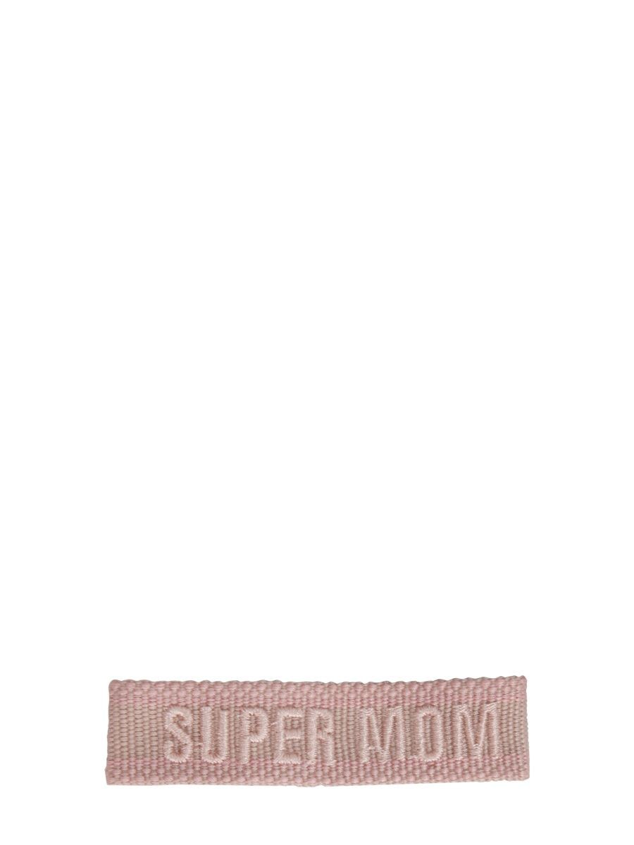 라벨 케이 BRAIDED FABRIC BRACELET 팔찌 여성 핑크 21FW BRTISSEPINKSUPERMOM