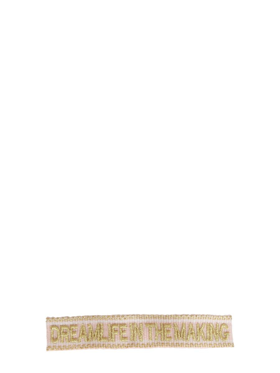 라벨 케이 BRAIDED FABRIC BRACELET 팔찌 여성 화이트 21FW BRTISSEPINKDREAMLIFE