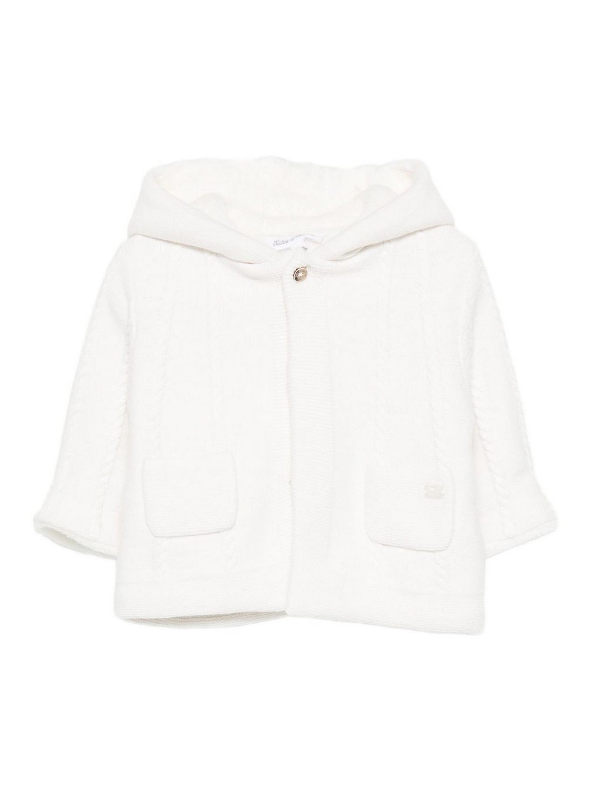 탈티네 에트 초코라트 Hood 코트 남아 화이트 25FW TZ2400001324H