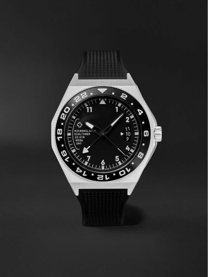 마이크로밀스펙 듀얼 타이머 오토매틱 42mm 시계 Ref. No. MIC_272 46376663163017998