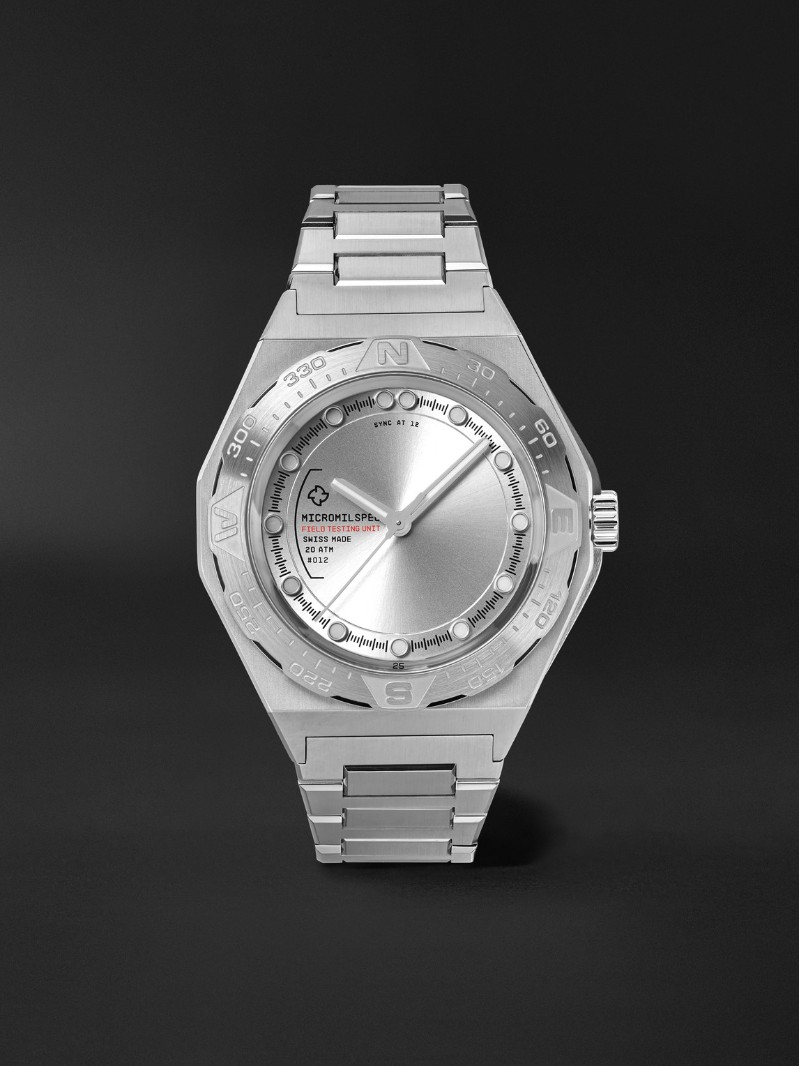 마이크로밀스펙 필드 테스팅 유닛 컴퍼스 42mm 시계 Ref. No. MIC_023 46376663163017993