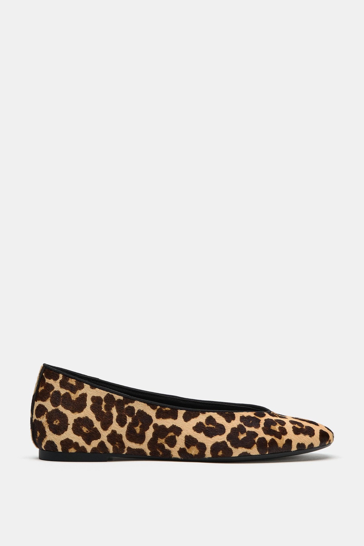 자라 애니멀 프린트 발레리나 플랫 1570/810/195 LEOPARD
