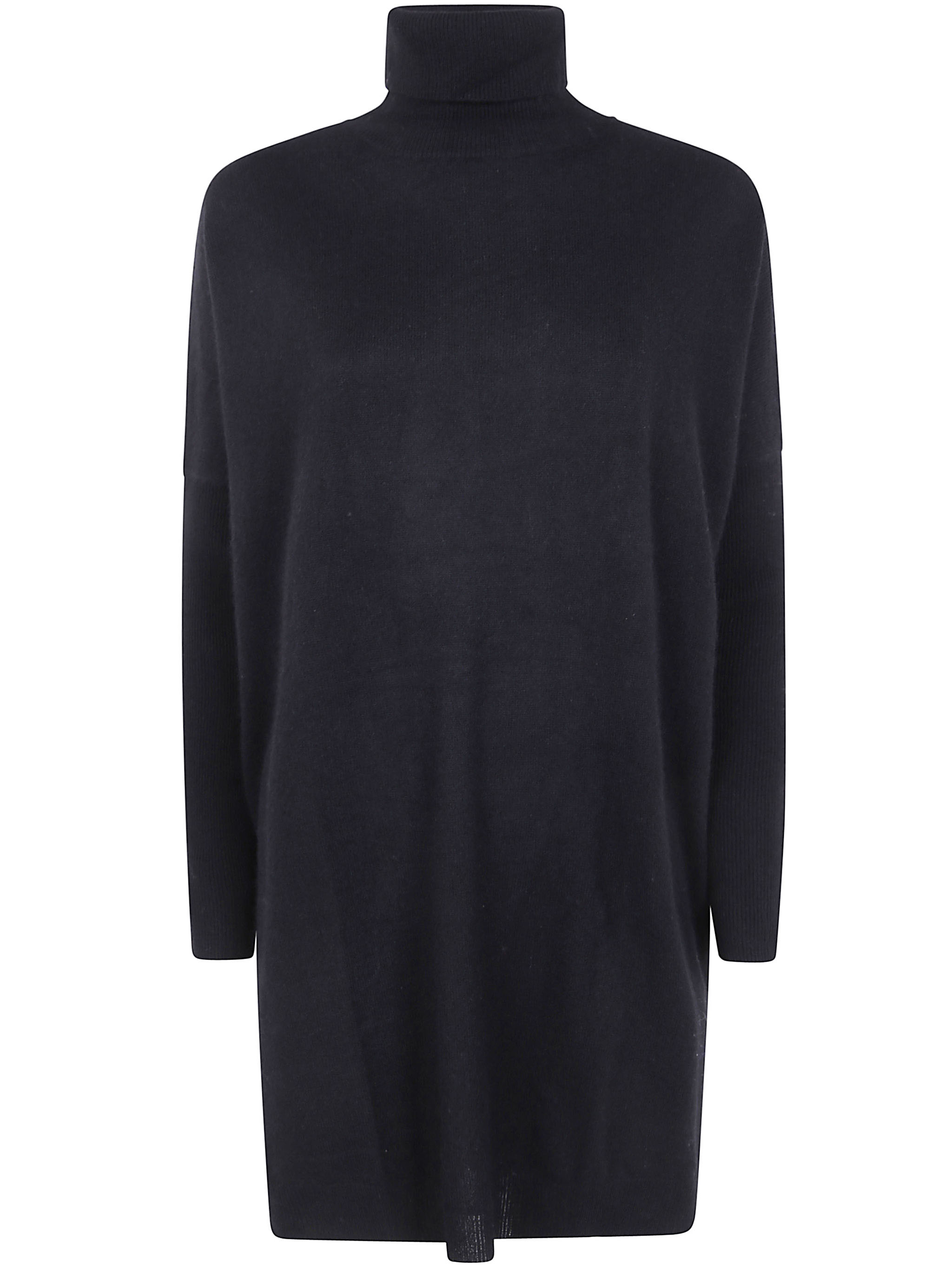 앱솔루트 캐시미어 Amira High Neck Maxi 니트 여성 블랙 25FW ACF202401CBLACK