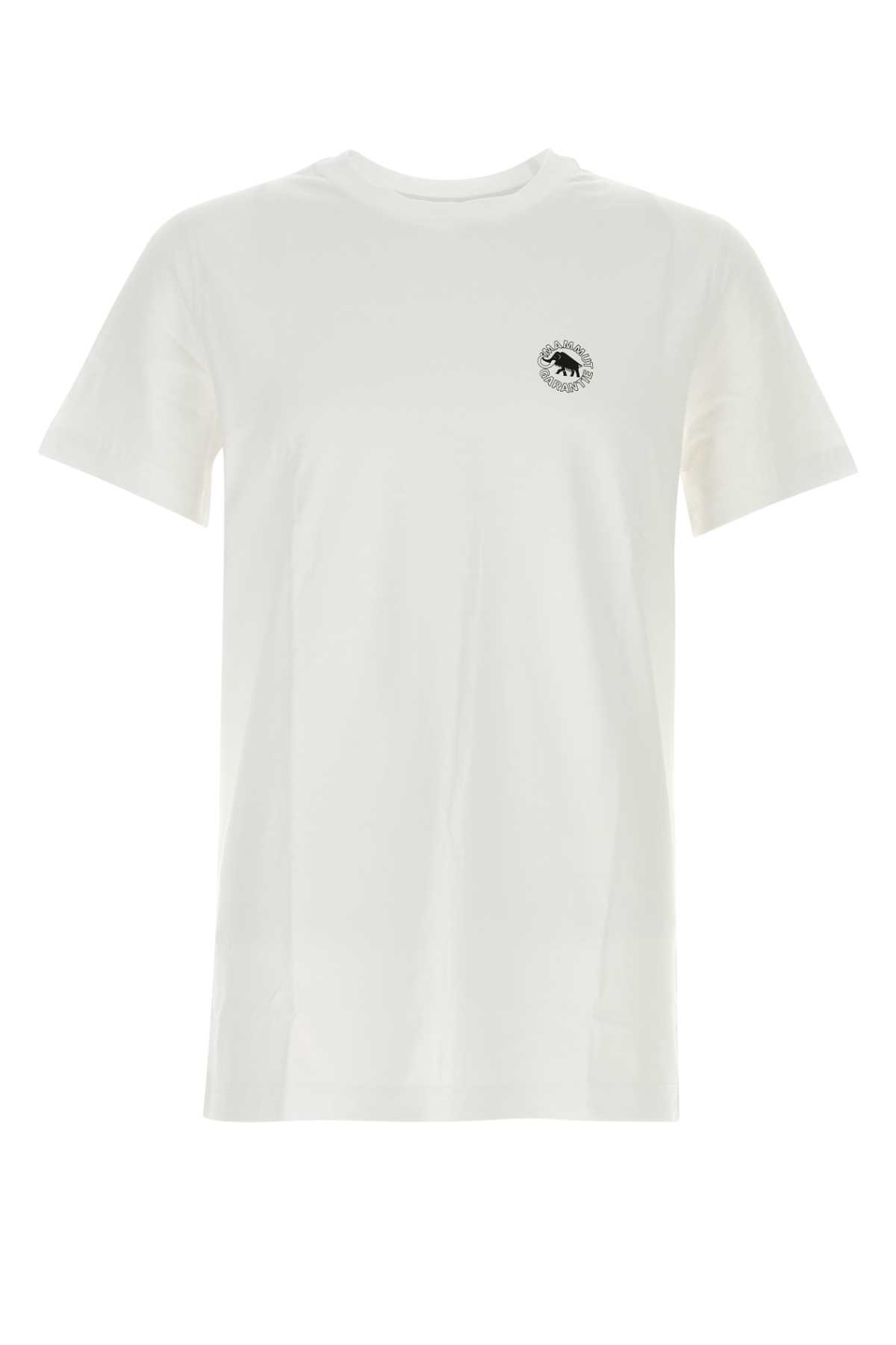 마무트 스잇스862 티셔츠 남성 화이트 26SS 1017058920243