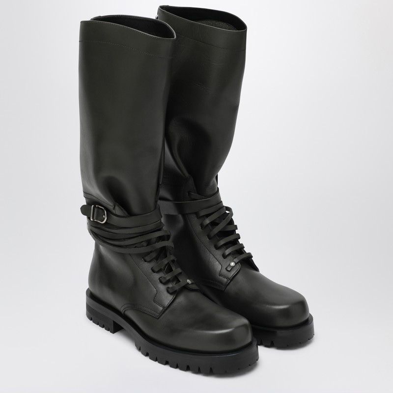 두라즈이 Dark high combat 워커 여성 그린 25FW FW25SB07PE0036G002