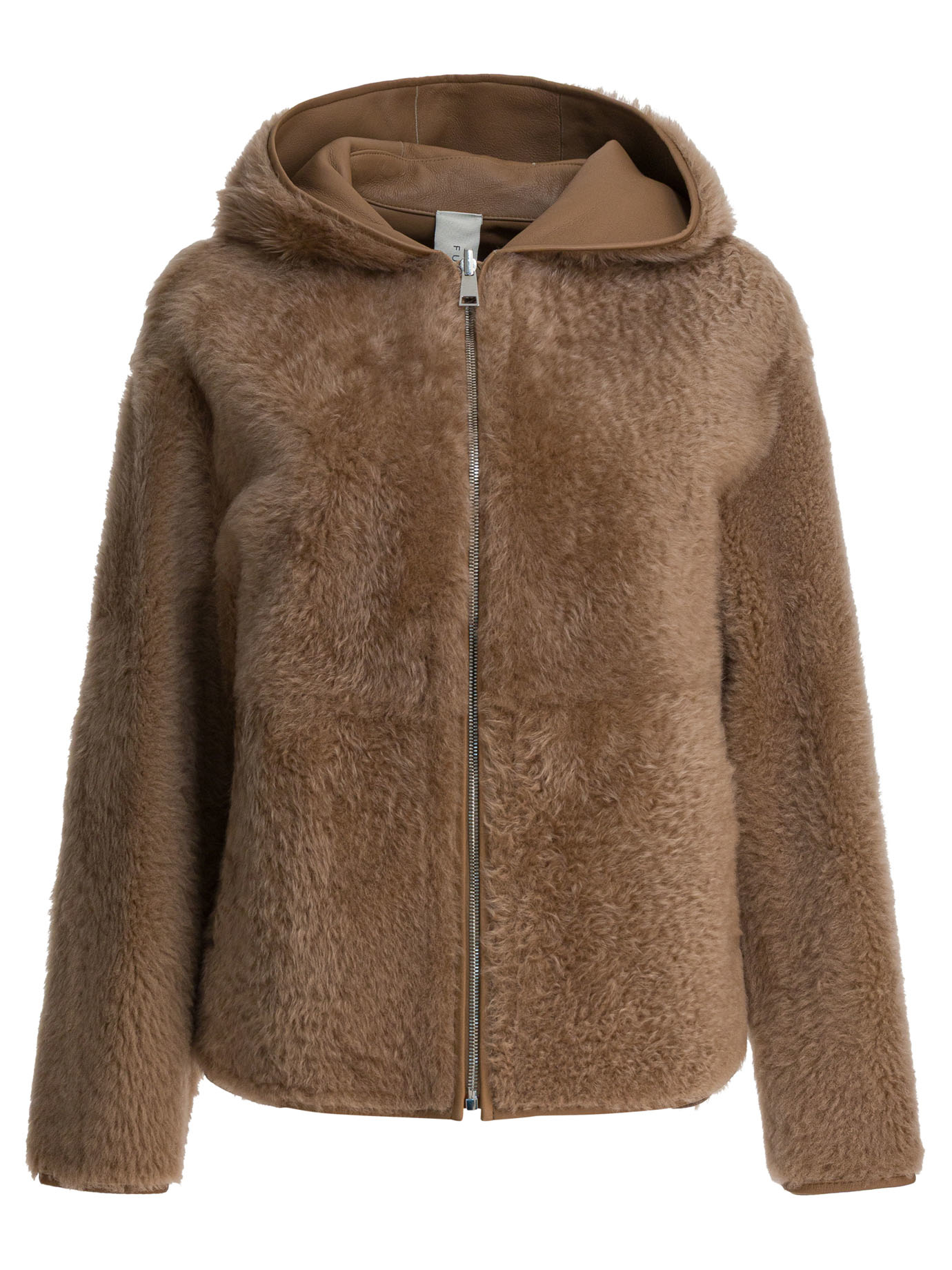 풀링 바이 지아니 자켓 여성 브라운 25FW INESLACONTEDDYMOUSSEBROWN