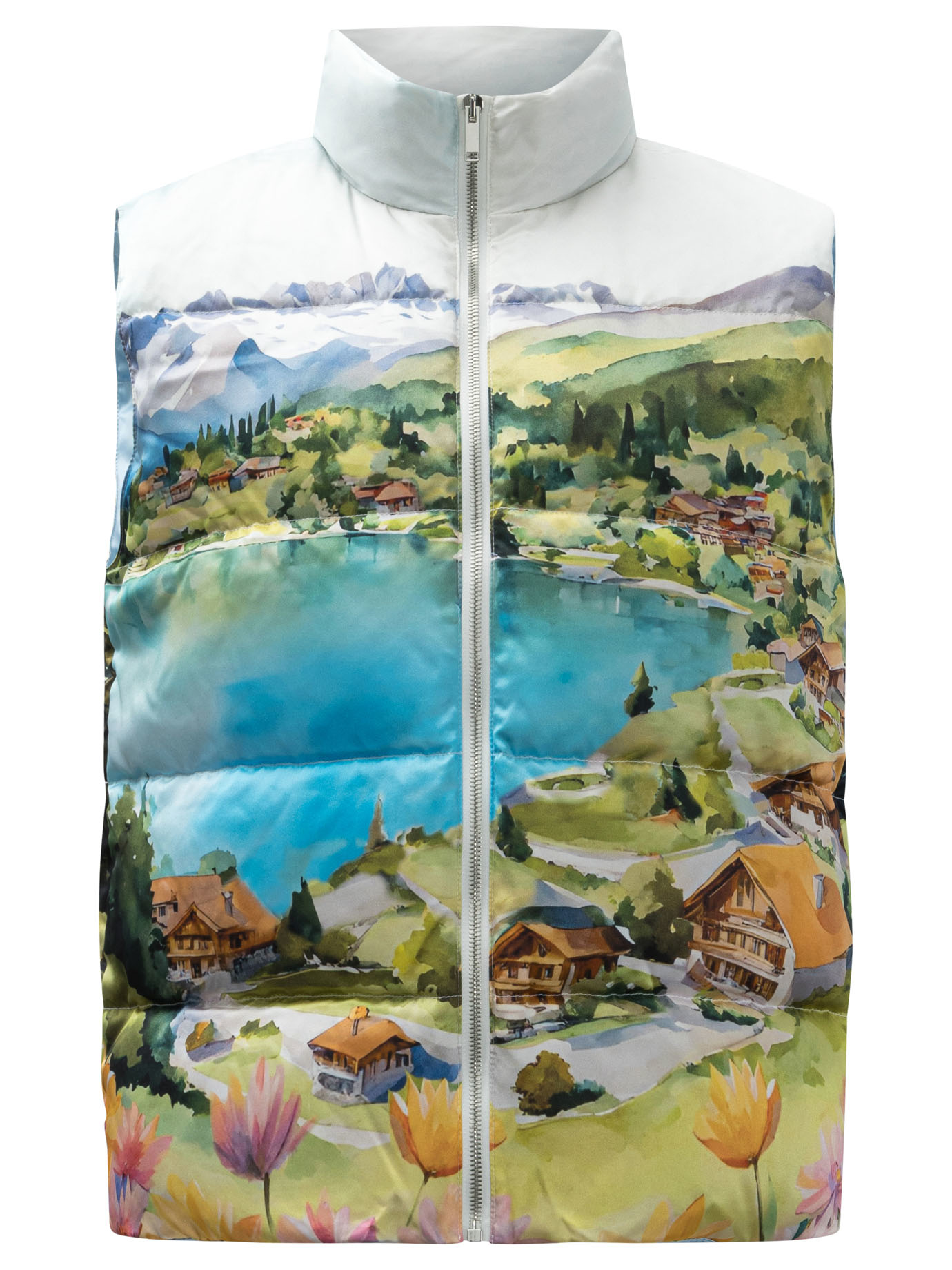 스이프 노 모레 sleeveless 아우터 베스트 남성 블루 25FW GILETCRANS