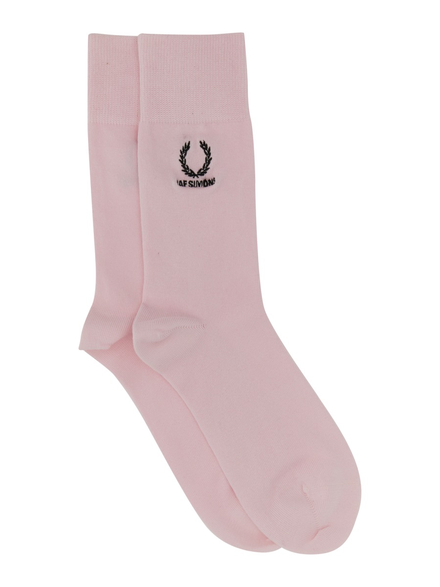 라프 시몬스 socks 양말 여성 핑크 FPSC906242P98